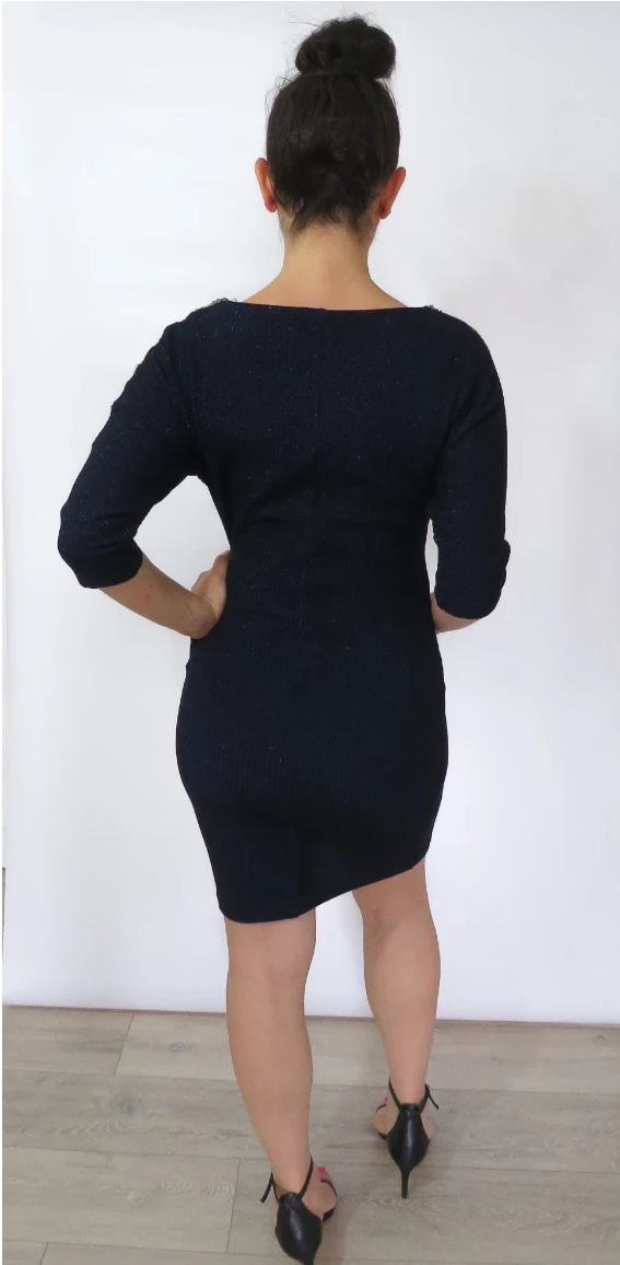 Azure - Navy mini dress