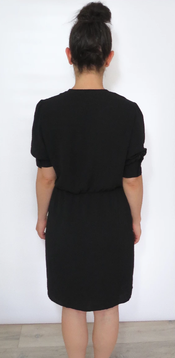 Sophia - Black mini dress